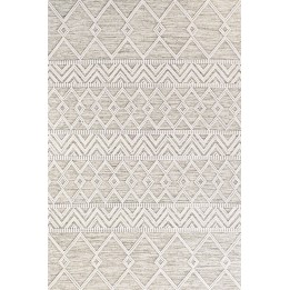 Tapis Persan Nain Beige et Bleu Poudré